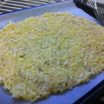 Cauliflower Pizza Base Raw