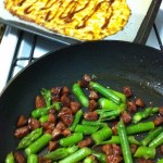 Cauliflower Pizza Base Topping