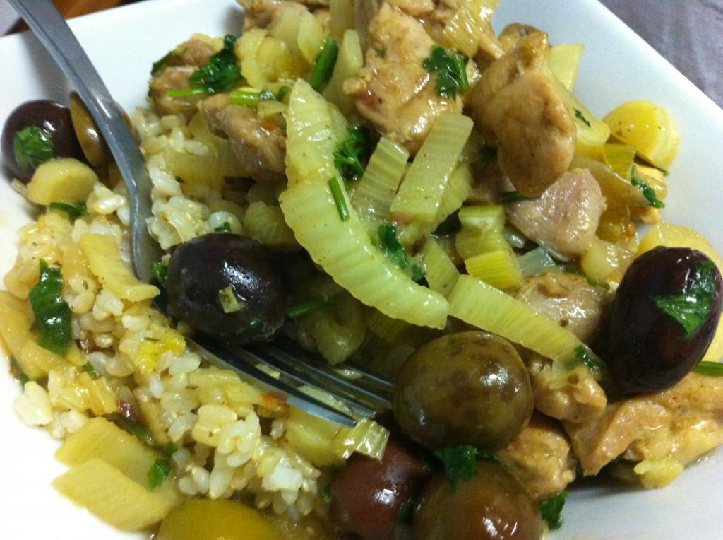 Chicken Fennel & Olive Tagine