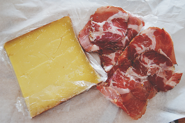 Beaufort and Capocollo at Pork Ewe Deli Mayfield